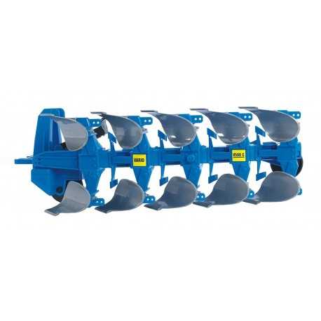 Charrue LEMKEN Bleue réversible BRUDER