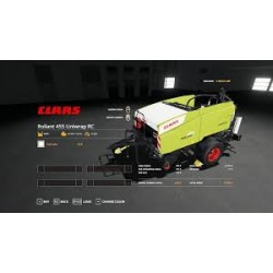 Presse balles carrées CLAAS ROLLANT 455 FS19