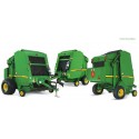 Presse balles rondes John Deere 568 FS19