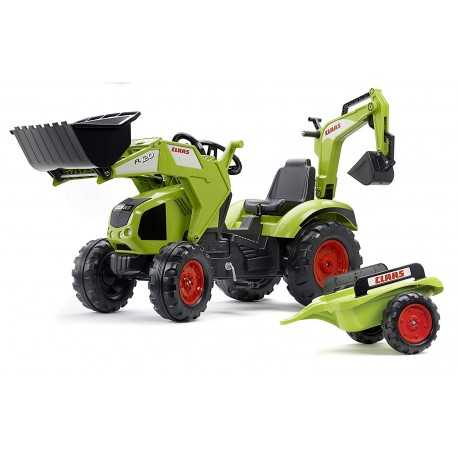 Tracteur à pédales Tracteur Claas Axos + accessoires